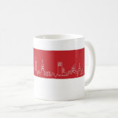 TazzaグランデCircolo Pdニューヨーク コーヒーマグカップ (正面右)