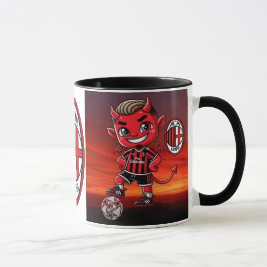 Tazza ミラン カルチョ マグカップ (右)