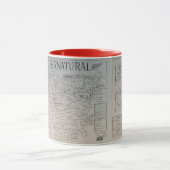 Tazza Fan Art di Supernatural disegnata マグカップ (中央)