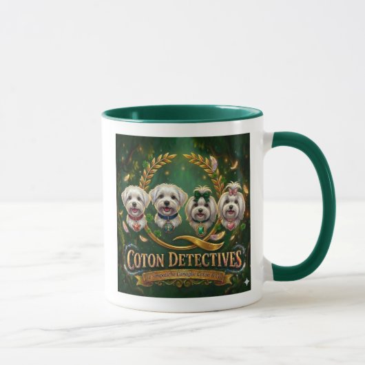 Tazza magica "Coton Detectives" - Canaglie  マグカップ (右)
