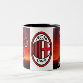 Tazza Milan calcio ツートーンマグカップ (中央)
