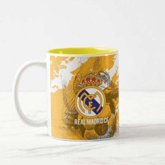 Tazza Real Madrid ツートーンマグカップ (左)