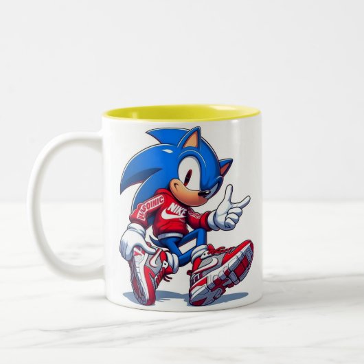 Tazza Sonic ツートーンマグカップ (左)