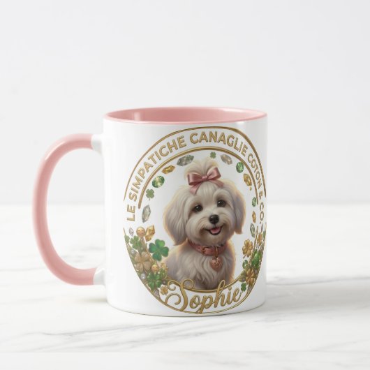 Tazza Sophie Coton Detectives マグカップ (左)