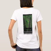 TBのロゴ-女性ベビードール Tシャツ (裏面)