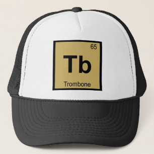 Tb – トロンボーン音楽化学周期表 キャップ