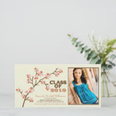 TBAさくらんぼブロッサム卒業発表(coral) 案内状 (スタンド正面)