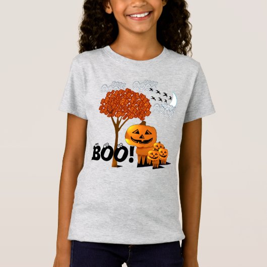 TBAアワード受賞ハロウィン・パンプキンヘッズ - Tシャツ (正面)