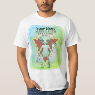 TBAエイリアンワンアース侵攻 Tシャツ