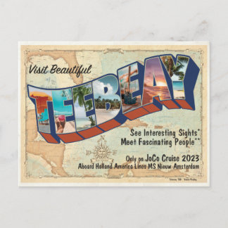 TBA観光客はがき ポストカード