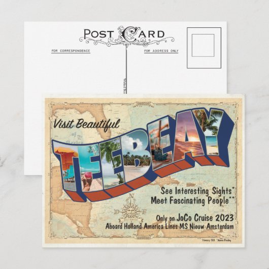 TBA観光客はがき ポストカード (正面/裏面)