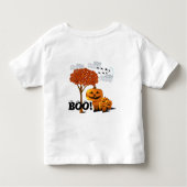 TBA賞を受賞したハロウィーンのカボチャの頭 –  トドラーTシャツ (裏面)