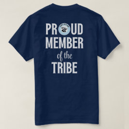 TBA部族誇りを持ったホワイトフォントのメンバー Tシャツ