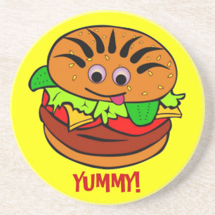 -TBA – おいしいハンバーガー コースター
