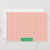 {TBA}スイカ夏クックアウト/BBQ招待状 招待状 (裏面)