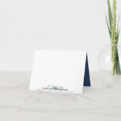 {TBA}ラブバーカスタムズサンキューカード(ネービーブルー) サンキューカード (裏面)