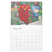 (TBA)通りの芸術 カレンダー (2月 2027)