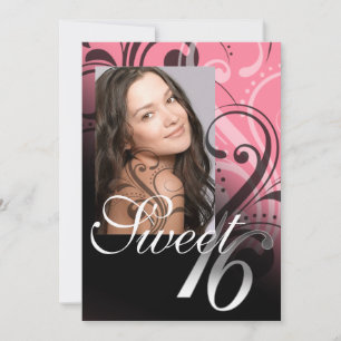 :::TBA:::Sweet 16誕生日パーティーの写真 招待状