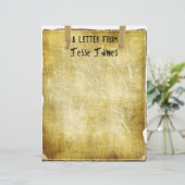 TBA & TOP 10～Letter From..古い紙レターヘッド (スタンド正面)