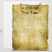 TBA & TOP 10～Letter From..古い紙レターヘッド (正面/裏面)