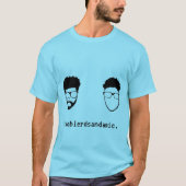 TBAAMの薄い色のティー Tシャツ (正面)