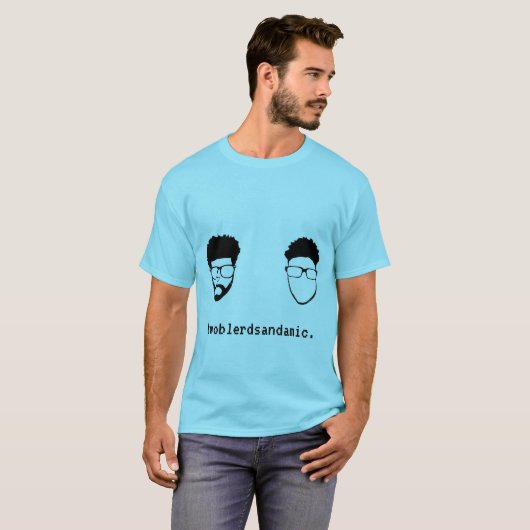 TBAAMの薄い色のティー Tシャツ (正面フル)