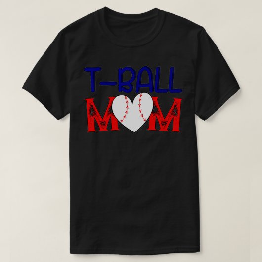 Tballおもしろい母の日Teeball母ゲームファン Tシャツ (デザイン正面)