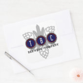 TBC Brewing CompanyロゴBC スクエアシール (封筒)