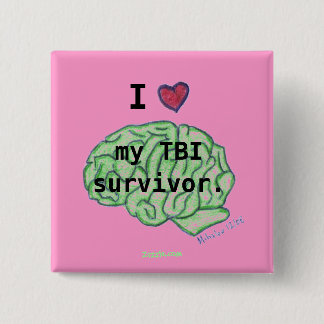 TBIの認識度ボタン 缶バッジ