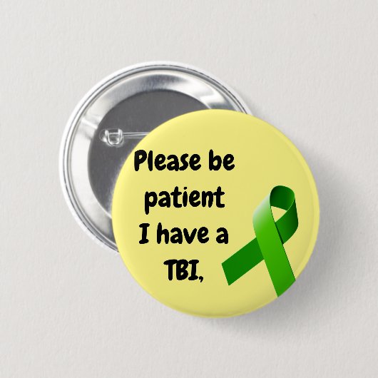 TBIボタン、しばらくお待ちください 缶バッジ (正面&裏面)