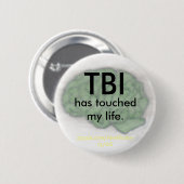 "TBI私の生命"にボタン触れました 缶バッジ (正面&裏面)