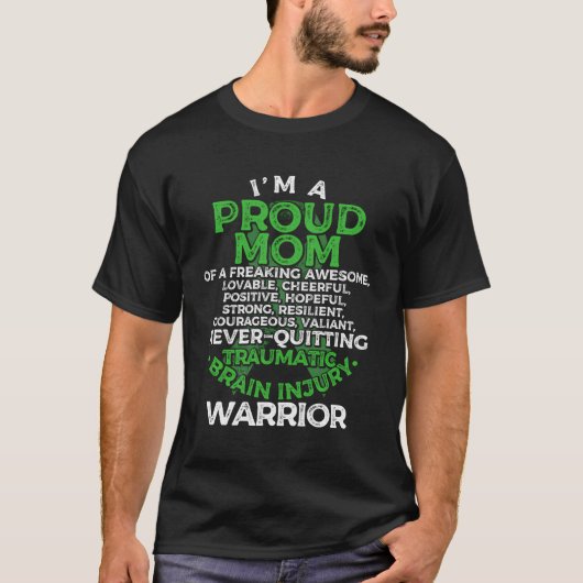 Tbi認識度A Tbi Warrior Tシャツ (正面)