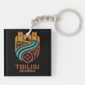 Tbilisi Georgia キーホルダー (裏面)