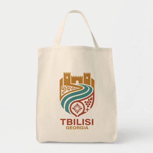 Tbilisi Georgia トートバッグ (正面)