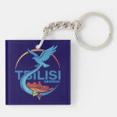 Tbilisi Georgia Eastern Europe キーホルダー (裏面)