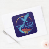 Tbilisi Georgia Eastern Europe スクエアシール (封筒)