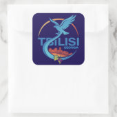 Tbilisi Georgia Eastern Europe スクエアシール (バッグ)