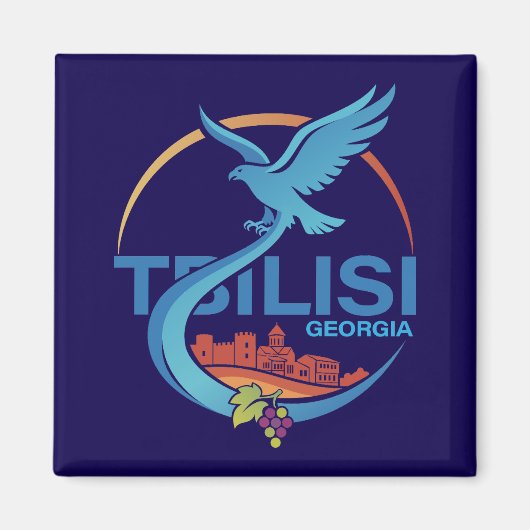 Tbilisi Georgia Eastern Europe マグネット (正面)