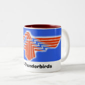 TBirdのSHHSの雷鳥 ツートーンマグカップ (正面右)