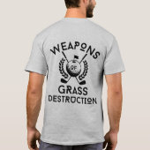 TBIRD - 草刈りの兵器 - メンズ Tシャツ (裏面)