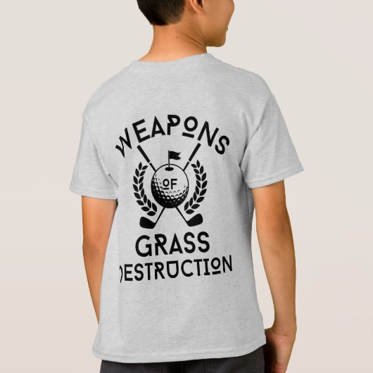 TBIRD - Weapons of Grass Destruction - Kids Tシャツ (裏面)