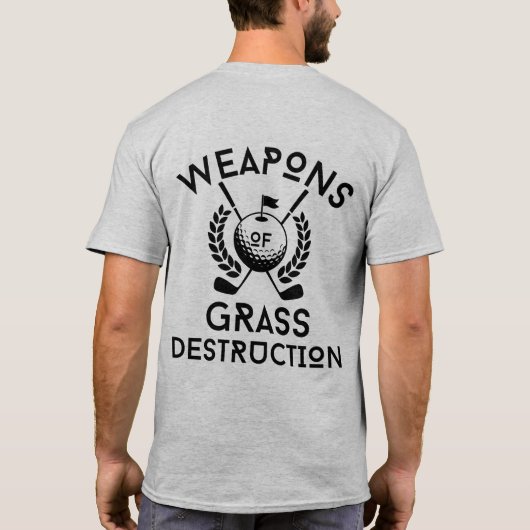 TBIRD - Weapons of Grass Destruction - Men's Tシャツ (裏面)