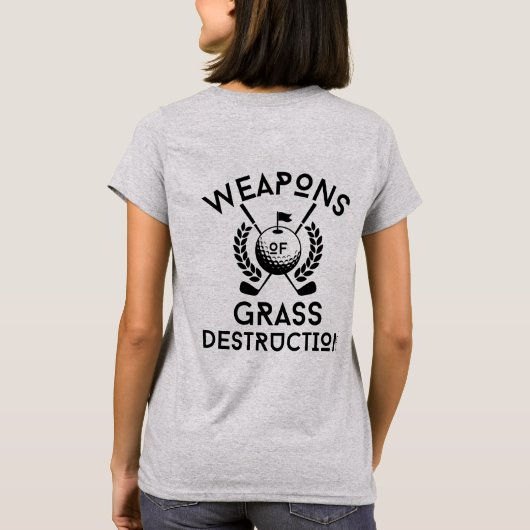 TBIRD - Weapons of Grass Destruction - Women's Tシャツ (裏面)