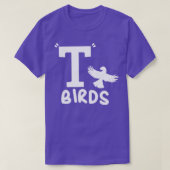 TBirds Greaser Thunderbirds 1970s T Birds Tシャツ (デザイン正面)