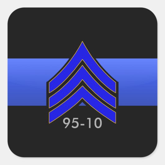 TBL Sgtストライプ95-10カスタム受注 スクエアシール (正面)