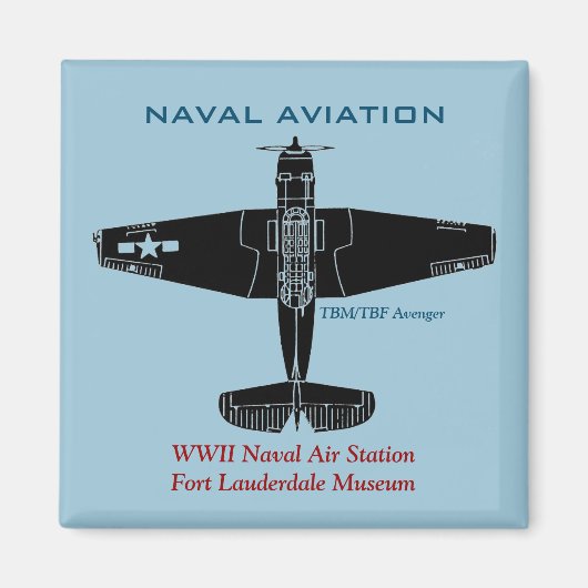 TBM - TBFアベンジャー マグネット (正面)