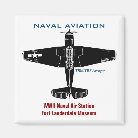 TBM - TBFアベンジャー マグネット (正面)