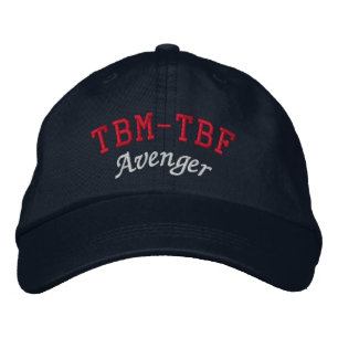 TBM-TBFアベンジャー 刺繍入りキャップ
