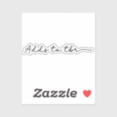 TBRに追加 シール (シート)