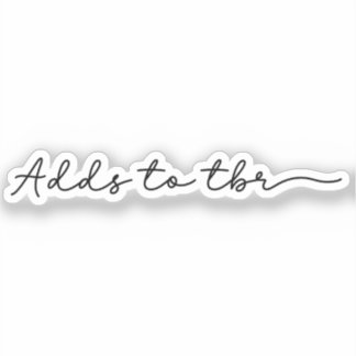 TBRに追加 シール